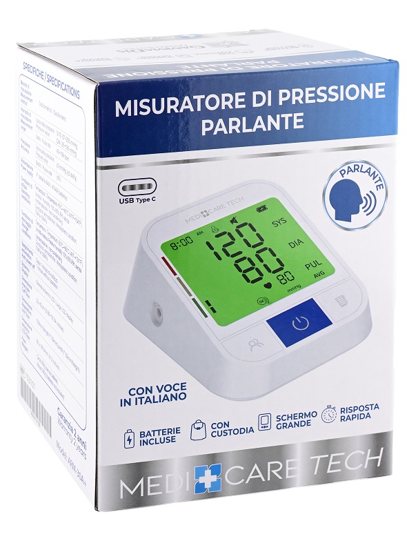 MISURATORE PARLANTE MEDICARE TECH - Farmacia Artemisia di Montecuollo Dott. Angelo snc