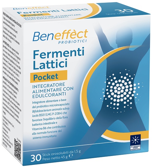 BENEFFECT POCKET 30 STICK OROSOLUBILI - Farmacia Artemisia di Montecuollo Dott. Angelo snc