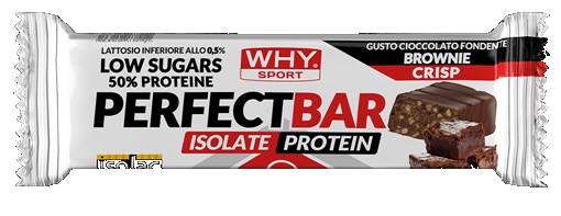WHYSPORT PERFECT BAR FONDENTE BROWNIE 50 G - Farmacia Artemisia di Montecuollo Dott. Angelo snc