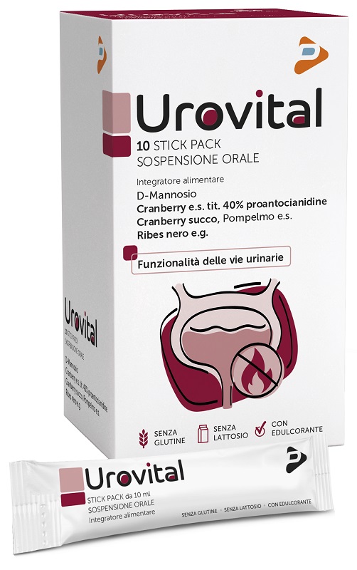 UROVITAL 10 STICK PACK DA 10 ML - Farmacia Artemisia di Montecuollo Dott. Angelo snc