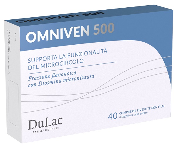OMNIVEN 500 40 COMPRESSE - Farmacia Artemisia di Montecuollo Dott. Angelo snc