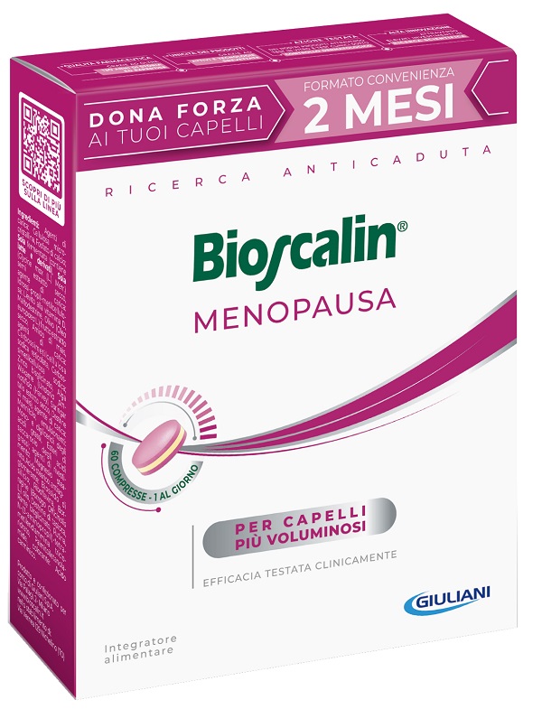 BIOSCALIN MENOPAUSA 60 COMPRESSE - Farmacia Artemisia di Montecuollo Dott. Angelo snc