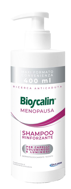BIOSCALIN MENOPAUSA SHAMPOO RINFORZANTE 400 ML - Farmacia Artemisia di Montecuollo Dott. Angelo snc