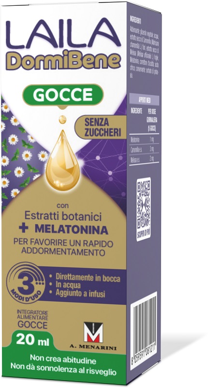 LAILA DORMIBENE 20 ML - Farmacia Artemisia di Montecuollo Dott. Angelo snc