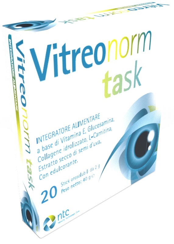 VITREONORM TASK 20 STICK OROSOLUBILI 2 G - Farmacia Artemisia di Montecuollo Dott. Angelo snc