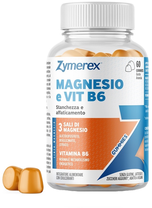 ZYMEREX MAGNESIO E VIT B6 60 GUMMIES - Farmacia Artemisia di Montecuollo Dott. Angelo snc
