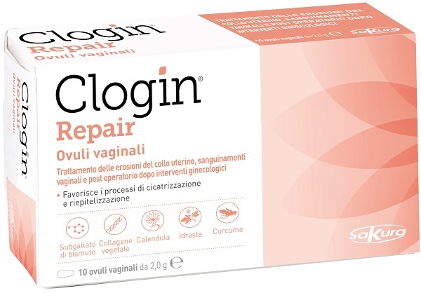CLOGIN REPAIR 10 OVULI VAGINALI - Farmacia Artemisia di Montecuollo Dott. Angelo snc