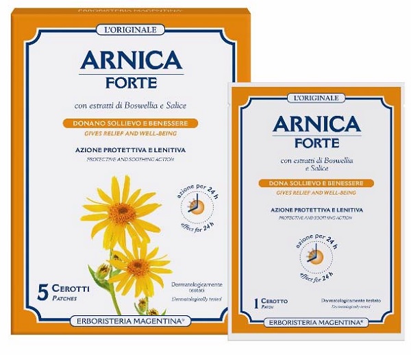 ARNICA FORTE CEROTTO 5 PEZZI - Farmacia Artemisia di Montecuollo Dott. Angelo snc