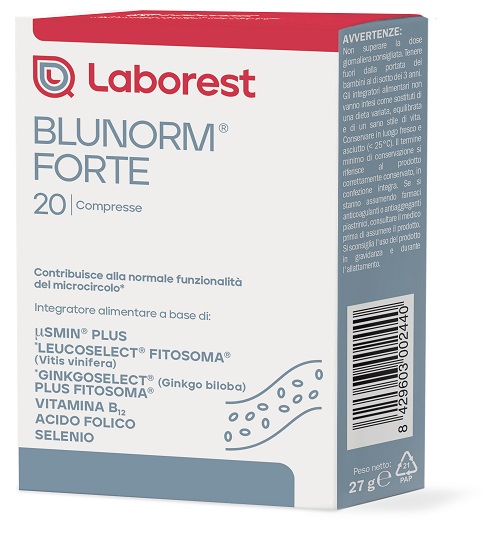 BLUNORM FORTE 20 COMPRESSE - Farmacia Artemisia di Montecuollo Dott. Angelo snc