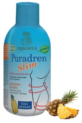 PURADREN SLIM ANANAS 500 ML - Farmacia Artemisia di Montecuollo Dott. Angelo snc
