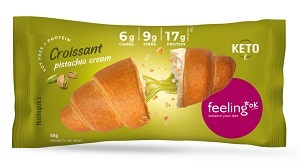 FEELING OK CROISSANT PISTACCHIO 65 G - Farmacia Artemisia di Montecuollo Dott. Angelo snc