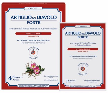 ARTIGLIO FORTE CEROTTI 4 PEZZI - Farmacia Artemisia di Montecuollo Dott. Angelo snc