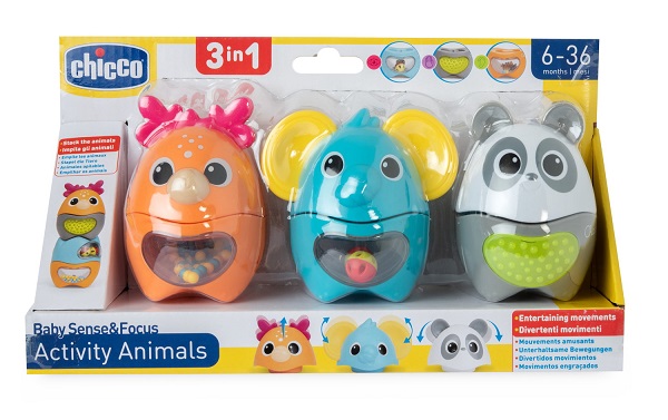 CHICCO GIOCO BABY SENSE&FOCUS ACTIVITY ANIMALS - Farmacia Artemisia di Montecuollo Dott. Angelo snc
