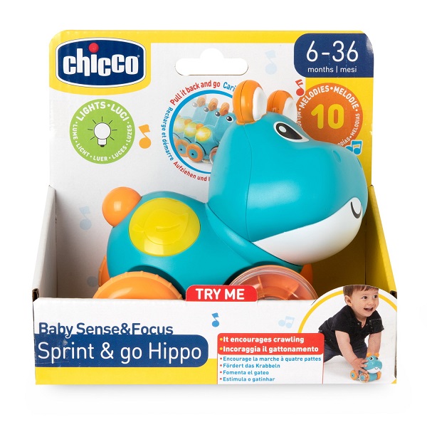 CHICCO GIOCO BABY SENSE&FOCUS HIPPO SPRINT&GO - Farmacia Artemisia di Montecuollo Dott. Angelo snc
