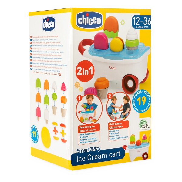 CHICCO GIOCO SMART2PLAY CARRETTO DEI GELATI - Farmacia Artemisia di Montecuollo Dott. Angelo snc