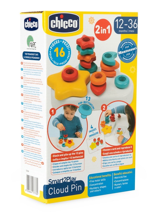 CHICCO GIOCO SMART2PLAY NUVOLA 2IN1 - Farmacia Artemisia di Montecuollo Dott. Angelo snc