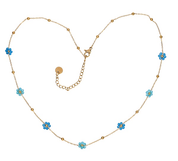 BJB334 COLLANA DALAI GOLD PLATED - Farmacia Artemisia di Montecuollo Dott. Angelo snc