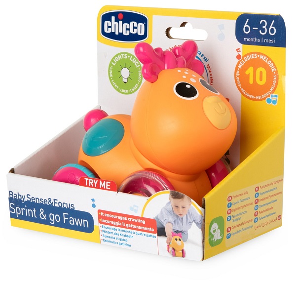 CHICCO GIOCO BABY SENSE&FOCUS CERBIATTO SPRINT&GO - Farmacia Artemisia di Montecuollo Dott. Angelo snc