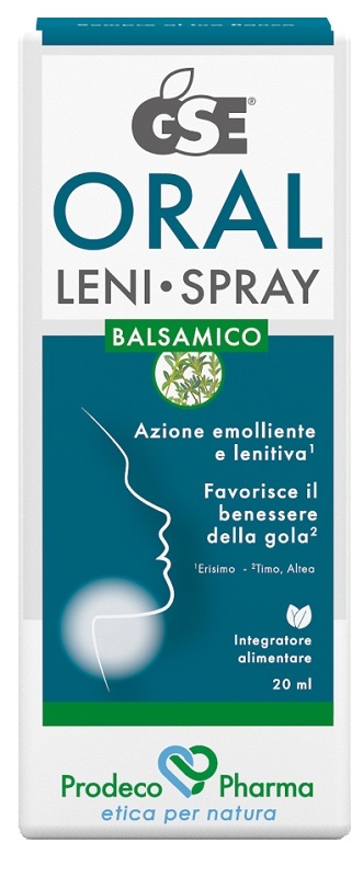 GSE ORAL LENI SPRAY 20 ML - Farmacia Artemisia di Montecuollo Dott. Angelo snc