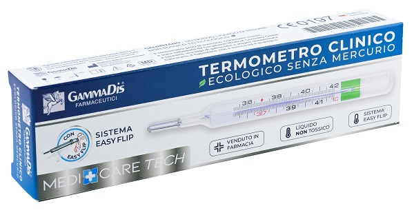 TERMOMETRO CLINICO ECOLOGICO SENZA MERCURIO GERATHERM 1 PEZZO MEDICARE - Farmacia Artemisia di Montecuollo Dott. Angelo snc