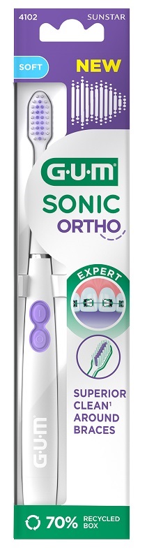 GUM SONIC ORTHO BATTERY TOOTHBRUSH - Farmacia Artemisia di Montecuollo Dott. Angelo snc