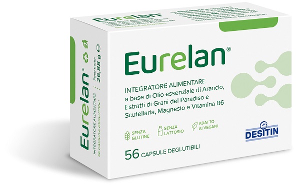 EURELAN 56 CAPSULE DEGLUTIBILI SENZA GLUTINE SENZA LATTOSIO - Farmacia Artemisia di Montecuollo Dott. Angelo snc