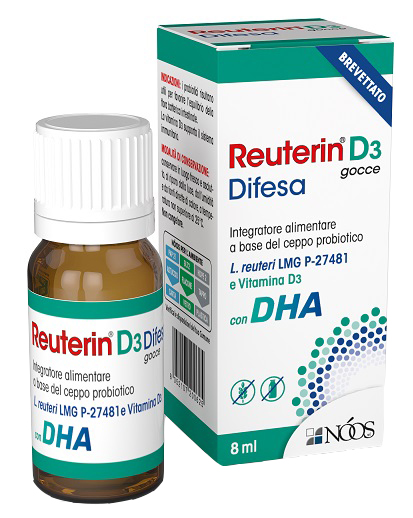 REUTERIN D3 DIFESA GOCCE CON DHA 8 ML - Farmacia Artemisia di Montecuollo Dott. Angelo snc