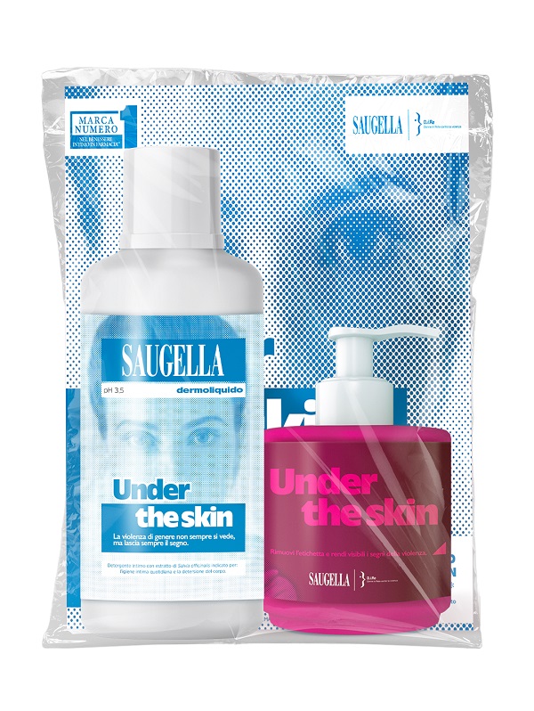 SAUGELLA UNDER THE SKIN BUNDLE 1 FLACONE 500 ML + 1 FLACONE 150 ML - Farmacia Artemisia di Montecuollo Dott. Angelo snc