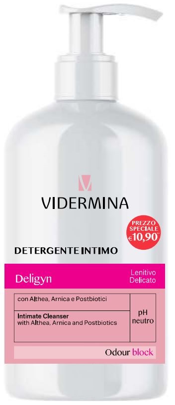 VIDERMINA DELIGYN DETERGENTE INTIMO 500 ML NUOVA FORMULAZIONE SPECIAL PRICE - Farmacia Artemisia di Montecuollo Dott. Angelo snc