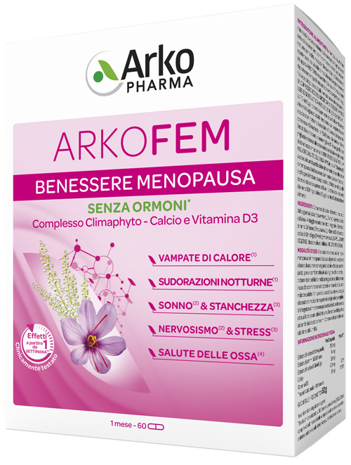 ARKOFEM 60 CAPSULE - Farmacia Artemisia di Montecuollo Dott. Angelo snc