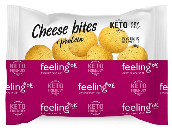 FEELING OK +PROTEIN CHEESE BITES 50 G - Farmacia Artemisia di Montecuollo Dott. Angelo snc
