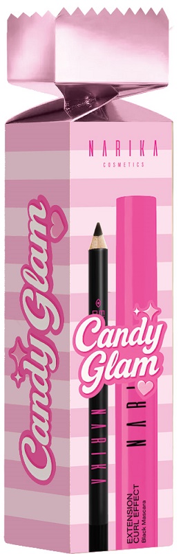 NARIKA CANDY GLAM KIT 1 NARIKA MASCARA EXTENSION CURL + 1 NARIKA EYE PENCIL BLACK SOFT - Farmacia Artemisia di Montecuollo Dott. Angelo snc