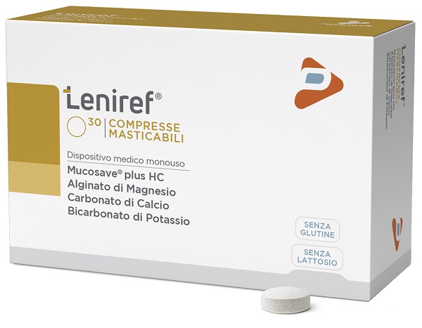 LENIREF 30 COMPRESSE MASTICABILI - Farmacia Artemisia di Montecuollo Dott. Angelo snc