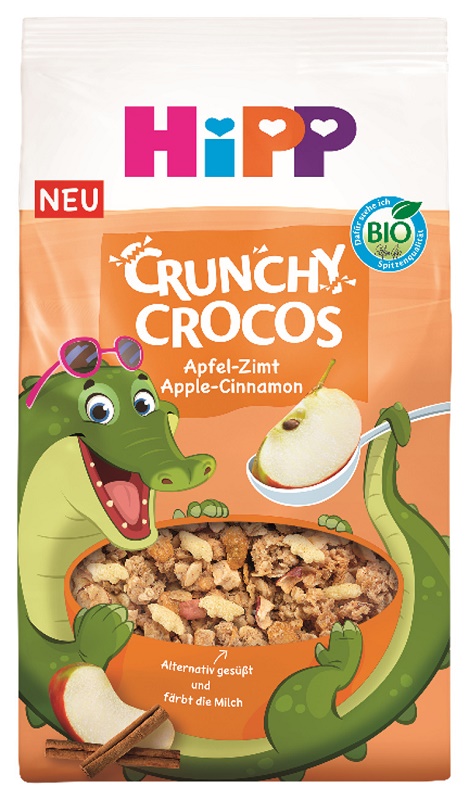 HIPP CRUNCHY CROCOS MELA & CANNELLA 300 G - Farmacia Artemisia di Montecuollo Dott. Angelo snc