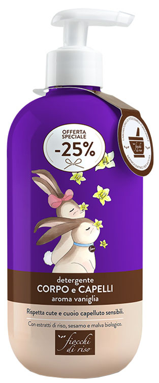 FIOCCHI DI RISO DETERGENTE CAPELLI E CORPO 400 ML SPECIAL NEW - Farmacia Artemisia di Montecuollo Dott. Angelo snc