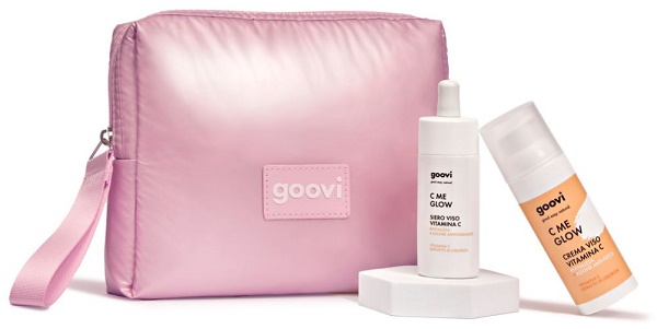 GOOVI BOX NATALE 2025 VITAMINA C 1 SIERO VISO VITAMINA C 30 ML + 1 CREMA VITAMINA C 50 ML + 1 POCHETTE - Farmacia Artemisia di Montecuollo Dott. Angelo snc
