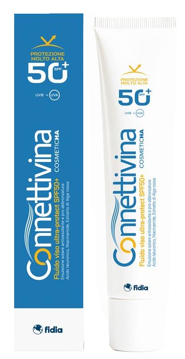 CONNETTIVINA FLUIDO VISO ULTRA PROTECT SPF50+ 50 ML - Farmacia Artemisia di Montecuollo Dott. Angelo snc