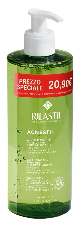 RILASTIL ACNESTIL GEL DETERGENTE 500 ML SPECIAL PRICE - Farmacia Artemisia di Montecuollo Dott. Angelo snc