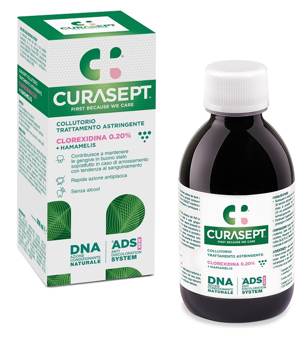 CURASEPT COLLUTORIO ADS DNA TRATTAMENTO ASTRINGENTE 200 ML - Farmacia Artemisia di Montecuollo Dott. Angelo snc