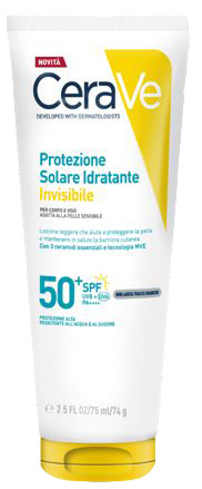 CERAVE PROTEZIONE SOLARE IDRATANTE INVISIBILE SPF50+ 75 ML - Farmacia Artemisia di Montecuollo Dott. Angelo snc