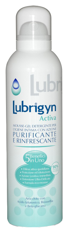 LUBRIGYN ACTIVA MOUSSE-GEL DETERGENTE 150 ML - Farmacia Artemisia di Montecuollo Dott. Angelo snc