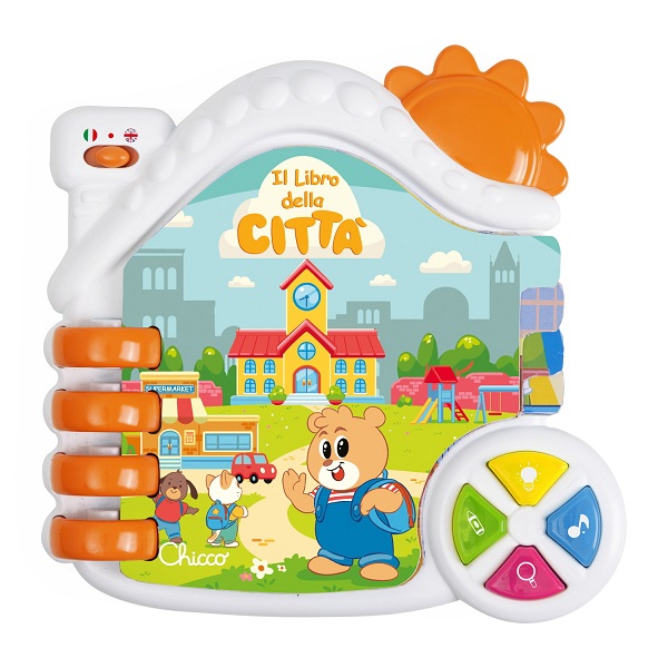 CHICCO GIOCO ABC LIBRETTO CITTA' ITALIANO/INGLESE - Farmacia Artemisia di Montecuollo Dott. Angelo snc