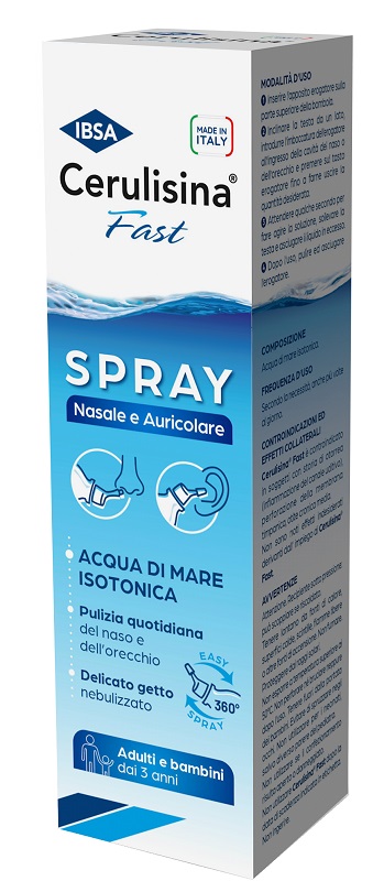 CERULISINA FAST NASO/ORECCHIO SPRAY 100 ML - Farmacia Artemisia di Montecuollo Dott. Angelo snc