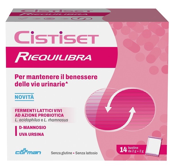 CISTISET RIEQUILIBRA 14 BUSTINE SENZA GLUTINE SENZA LATTOSIO - Farmacia Artemisia di Montecuollo Dott. Angelo snc
