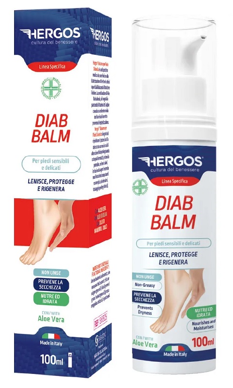 HERGOS DIAB BALM 100 ML - Farmacia Artemisia di Montecuollo Dott. Angelo snc
