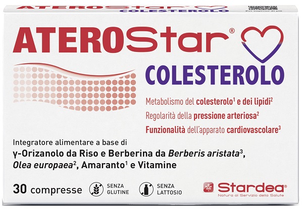 ATEROSTAR COLESTEROLO 30 COMPRESSE - Farmacia Artemisia di Montecuollo Dott. Angelo snc