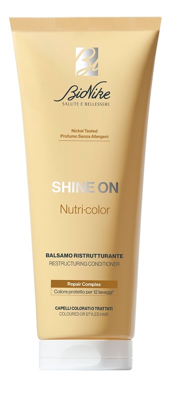 BIONIKE SHINE ON NUTRI-COLOR BALSAMO RISTRUTTURANTE 200 ML - Farmacia Artemisia di Montecuollo Dott. Angelo snc