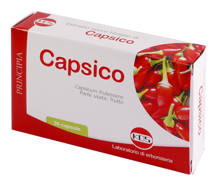 CAPSICO ESTRATTO SECCO 30 CAPSULE - Farmacia Artemisia di Montecuollo Dott. Angelo snc