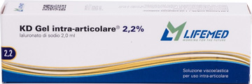 SIRINGA INTRA-ARTICOLARE KD GEL 2,2% ACIDO IALURONICO 2 ML - Farmacia Artemisia di Montecuollo Dott. Angelo snc