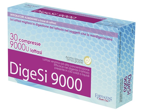 DIGESI 9000 30 COMPRESSE 9000U LATTASI - Farmacia Artemisia di Montecuollo Dott. Angelo snc